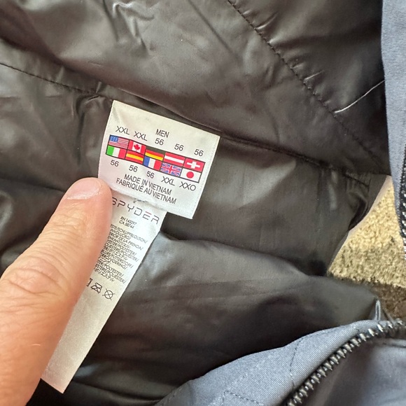 Spyder GT EHRET Shell Jacket XXL- Fits like and XL though. Runs small- No tags - Picture 7 of 8